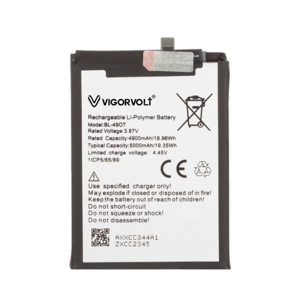 Vigorvolt Original Mobile Battery for Tecno Camon 20/ Tecno Camon 20 Pro 5G/ Tecno Camon 20 Pro 4G/ Tecno Spark 20 Pro+ (49 OT)