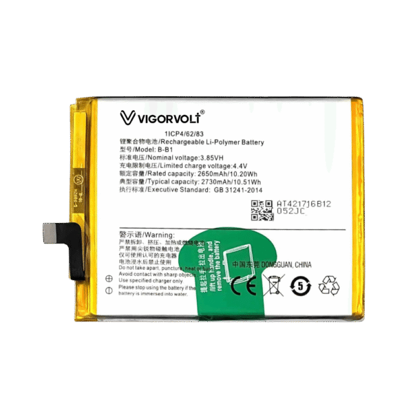 Vigorvolt Original Mobile Battery for Vivo Y55 / Vivo Y55A / Vivo Y55L / Vivo Y55s (B-B1)