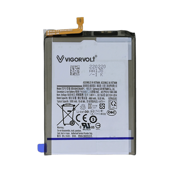 Vigorvolt Original Mobile Battery for Samsung Galaxy A53 5G/ Samsung Galaxy A33 5G (EB-BA536ABY)