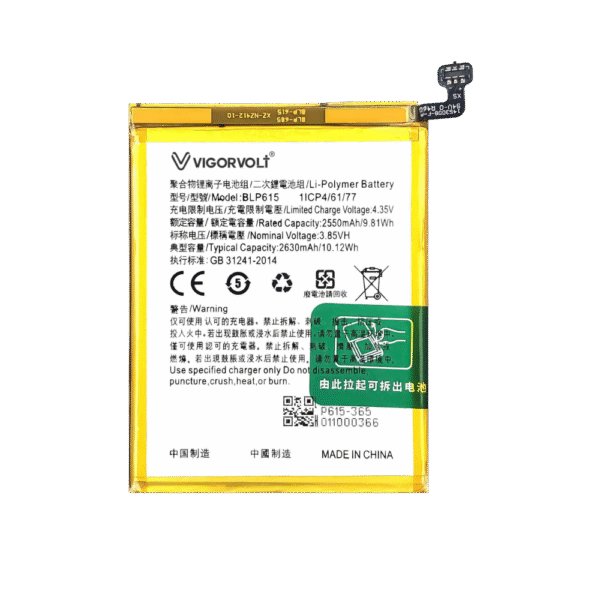 Vigorvolt Original Mobile Battery for Oppo A37/ Oppo Neo 7 / Oppo Neo 9 (BLP 615)
