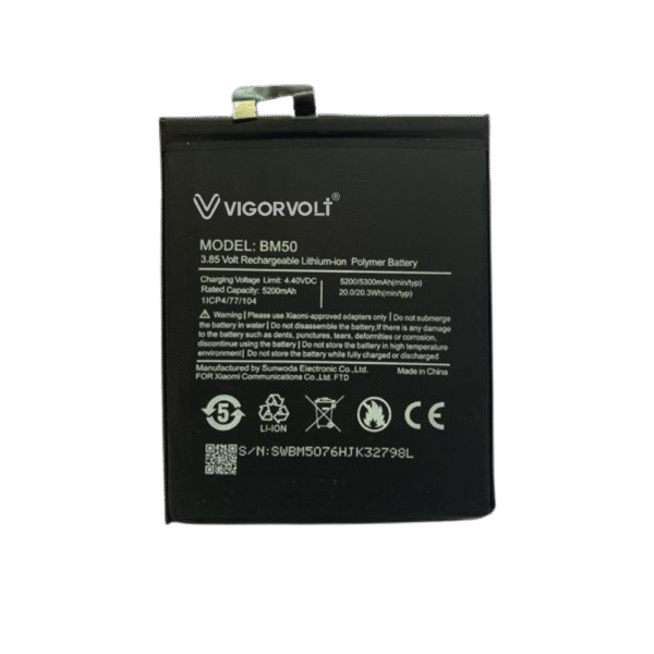 Vigorvolt Original Mobile Battery for Xiaomi Mi Max 2 (BM 50)
