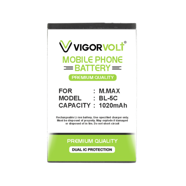 Vigorvolt Original Mobile Battery for Micromax 5c
