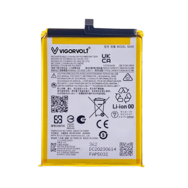 Vigorvolt Original Mobile Battery for Motorola Edge 30 (ND 40)