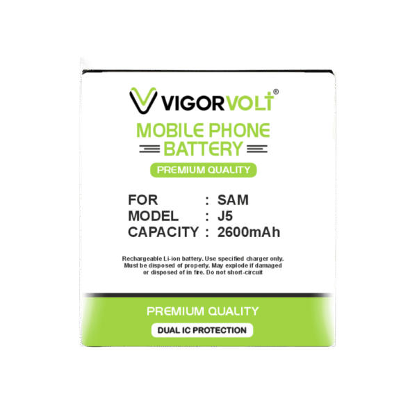 Vigorvolt Original Mobile Battery for Samsung Galaxy J5 (EB-BG530CBE)