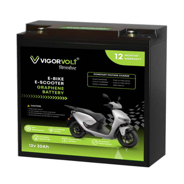 12v 30ah Lead Acid Graphene Battery for E Bike Scooter