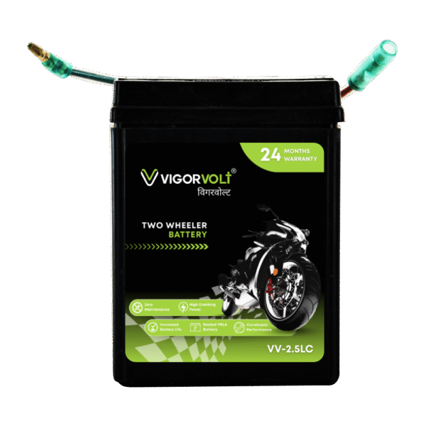 12v 2.5LC Two Wheeler Battery for Motorcycle